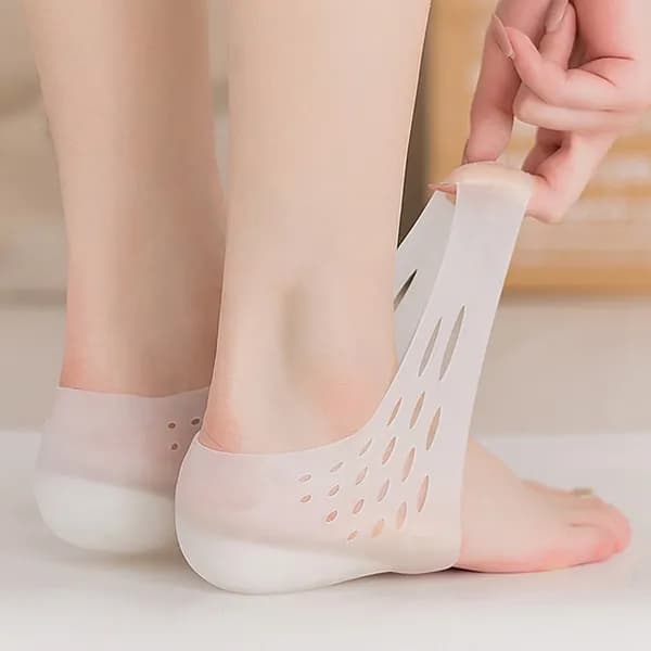 3cm 키높이 밴드 실리콘 깔창 화이트 1쌍