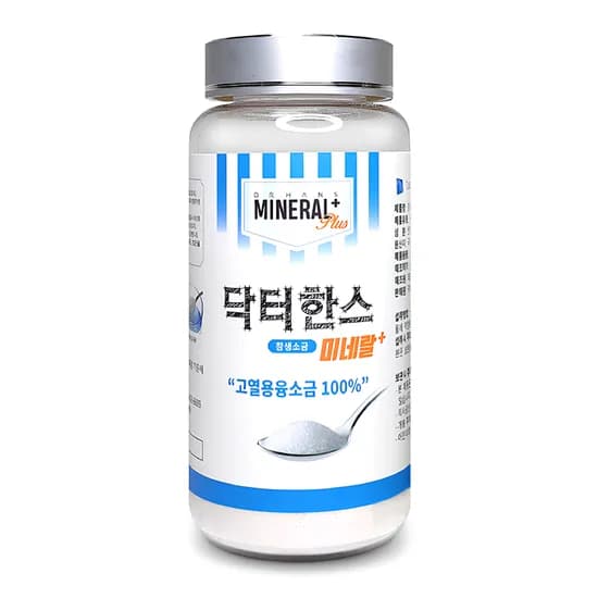 닥터한스 고열용융소금 미네랄플러스 태초솔트 500g 5개