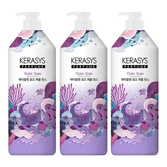 케라시스 퍼퓸 린스 바이올렛 로즈 1L 3개