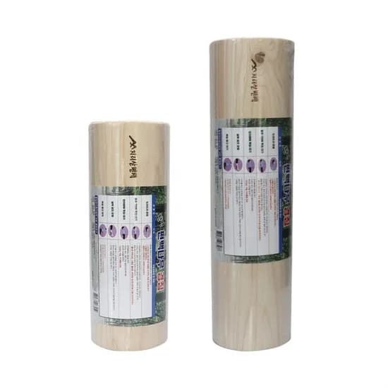 편백나무 경추베개 마사지 경침 통원목 목침, 30cm, 1개