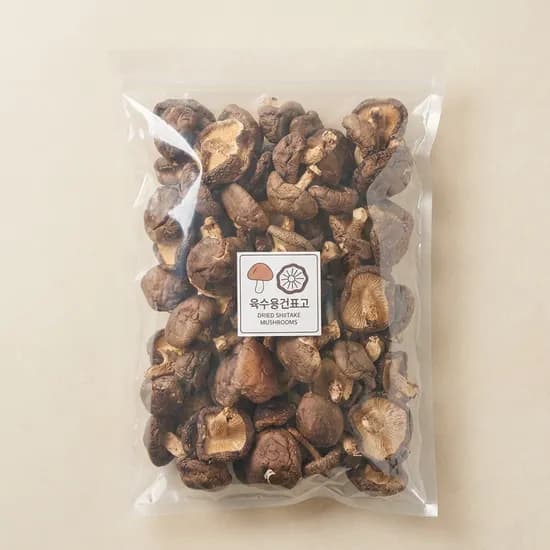 무농약 표고버섯 육수용 국물용 350g 1개