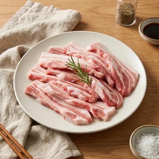 파파네정육점 구이용 오겹살, 1kg, 3개