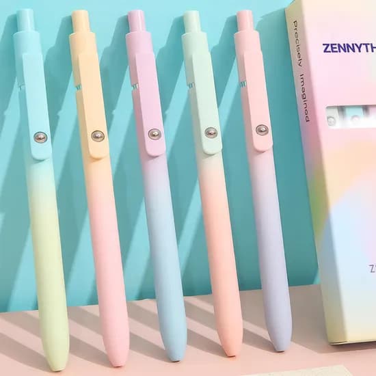 리드홈 번지지않는 퀵드라이 간호사 젤펜 볼펜 0.7mm, 혼합색상, 1세트