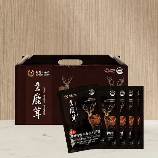 황제의품격 블랙라벨 녹용 프리미엄, 70ml, 30포, 5박스