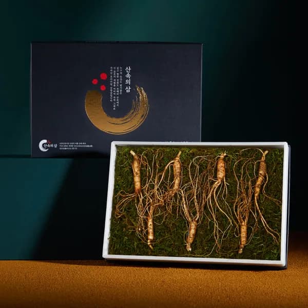 산속의 삼 산양삼 6년근 프리미엄 정품 7개입 45g 1박스