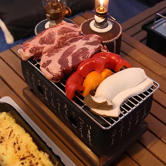 영라이즌 미니화로 1인 가정용 화로 고체연료 일본식 화로, 30g, 34개
