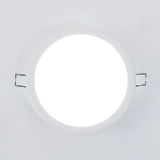 금호전기 번개표 LED 다운라이트 6인치 매입등 욕실겸용, 15W, 전구색, 1개