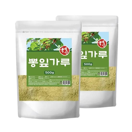 엄마애손 뽕잎 분말 가루 500g 2개