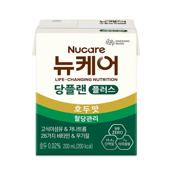 뉴케어 당플랜 플러스 호두맛 200ml 24개