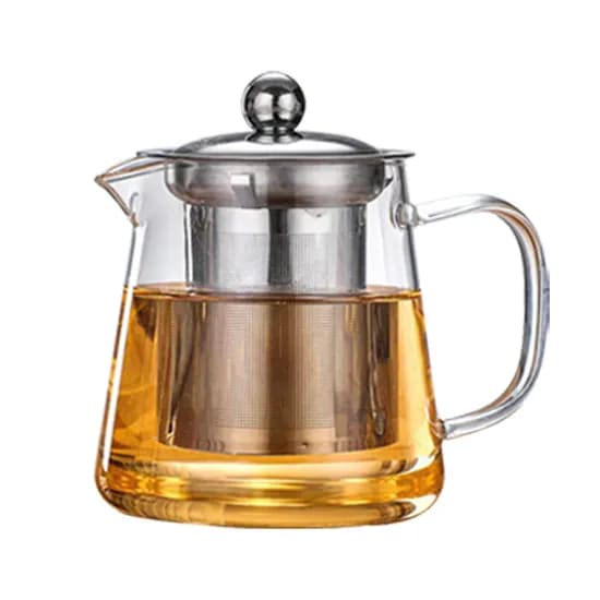티메이커 티포트, 투명, 450ml, 1개