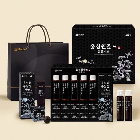 종근당 홍침원 골드 프리미엄 선물세트 2박스