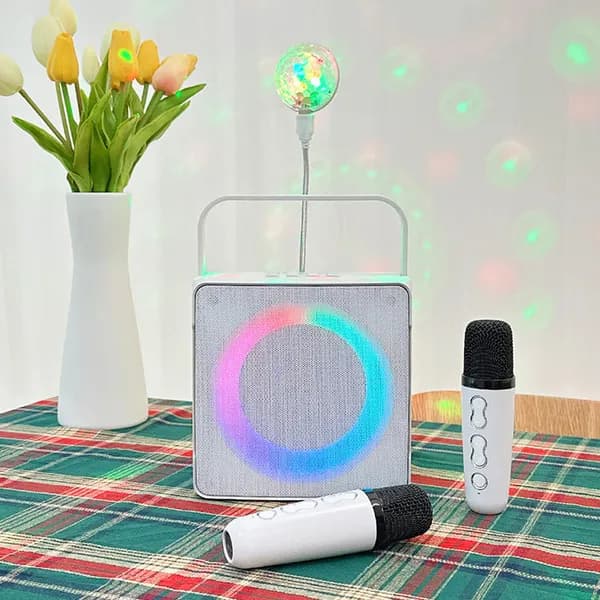 머레이 레인보우 LED 블루투스 스피커 마이크 세트 가정용 30W 69,000원