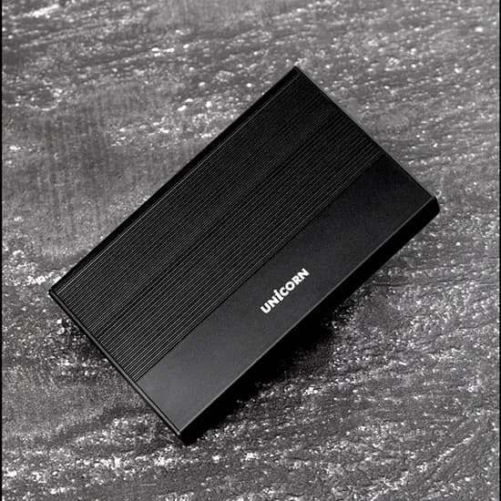 유니콘 2.5형 외장하드 케이스 HDD-700VA, 1GB, 1개