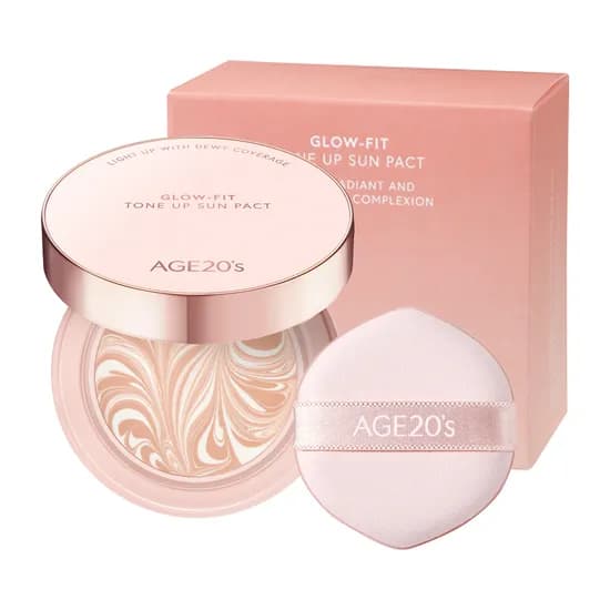 에이지투웨니스 글로우핏 톤업 선팩트 12.5g 1개