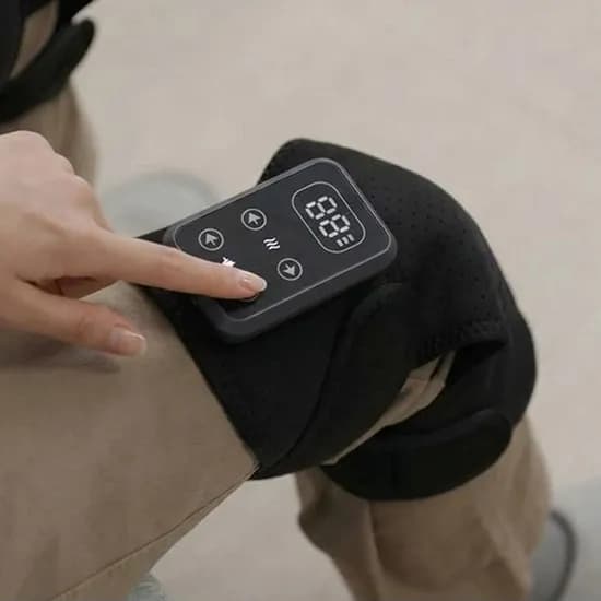 무릎애착 마사지기 idF-2501, 블랙, 1개