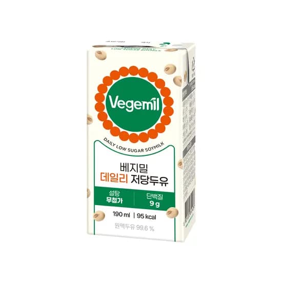 베지밀 데일리 저당두유 190ml 64개