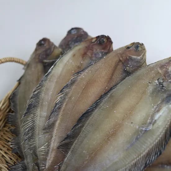 국내산 반건조 손질가자미 대 5마리