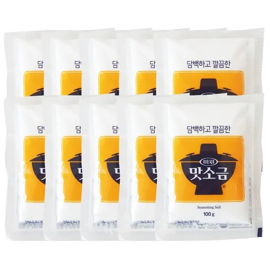 미원 맛소금 100g 10개