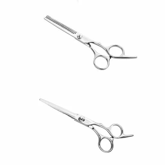 케일 미용가위, 은색, 17.5cm, 1개