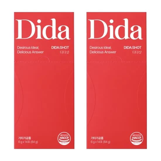 디다 Dida shot 6g 14포 2개