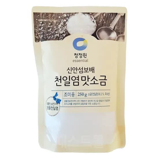 청정원 신안섬보배 천일염 맛소금 250g 1개