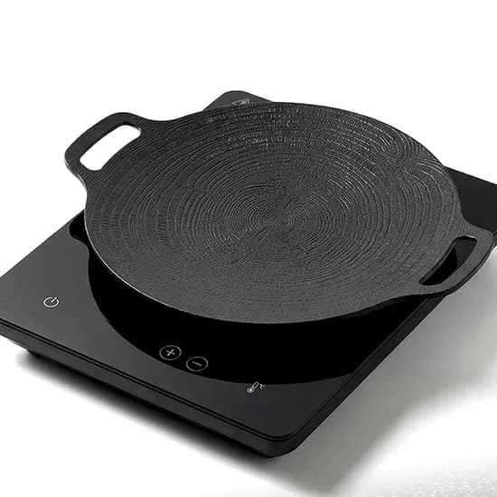 퀸센스 ELGA 인덕션 그리들팬, 30cm, 그리들 가방, 1개