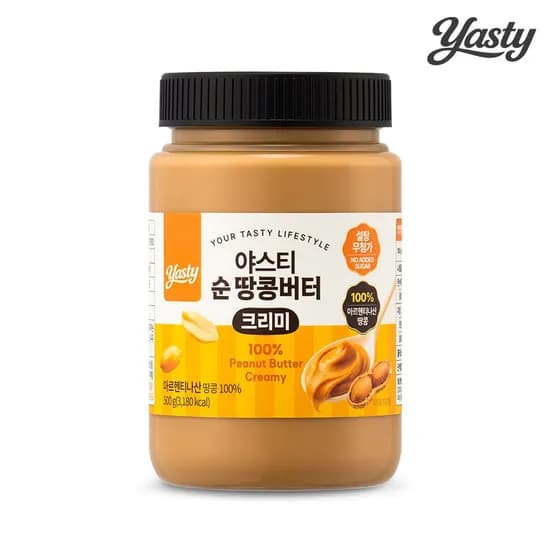 순 땅콩버터 500g 1개 14,900원