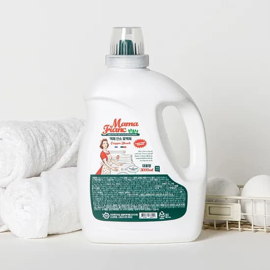 마마프랑 대용량 액체 산소 표백제 3000ml 1개