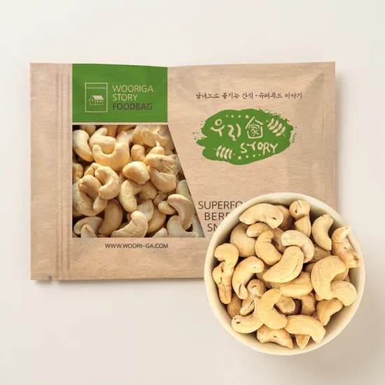 우리가스토리 구운 캐슈넛 800g 1개