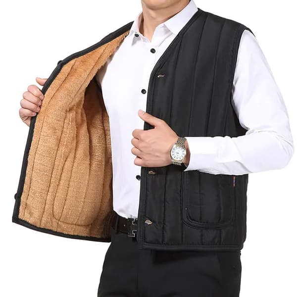 겨울 작업복 방한 조끼 작업용 깔깔이 2XL 1개