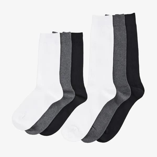 BYC 코튼 장목 양말 ONP7052 그레이 260mm 1매입