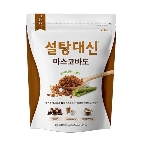 설탕대신 마스코바도, 480g, 1개