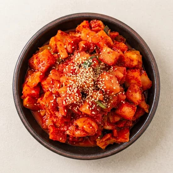 전라도 깍두기 2kg 1개