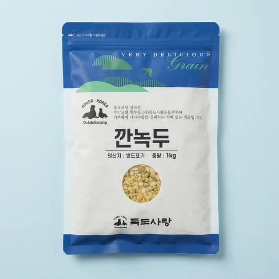 독도사랑 깐녹두 페루산 1kg 1개