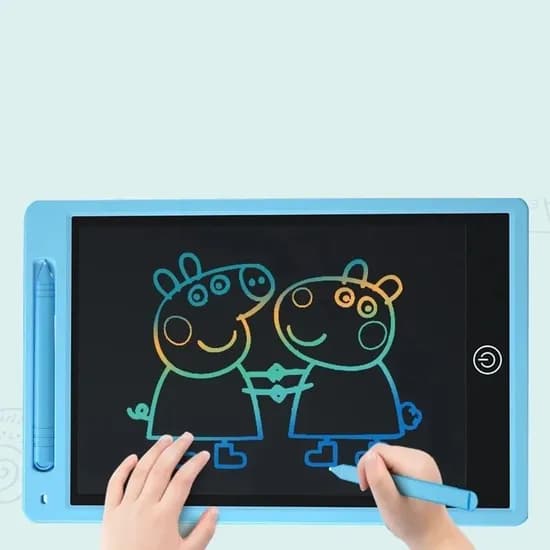 휴대용 LCD 메모판 컬러 드로잉보드, 22.5x14cm