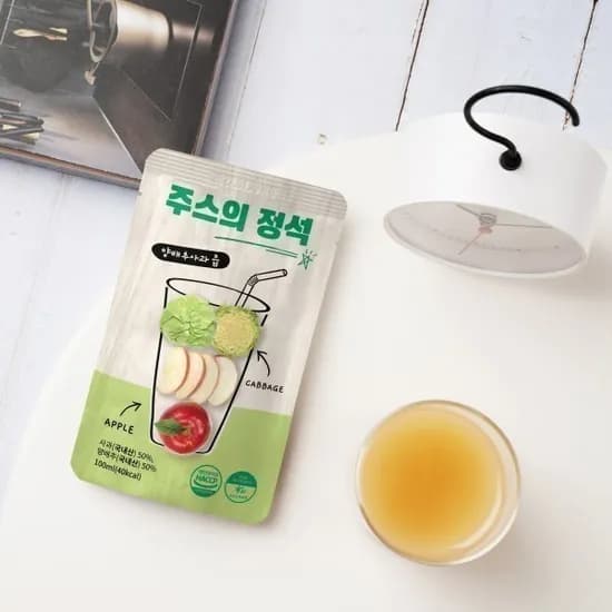 주스의정석 양배추사과즙 100ml 30팩
