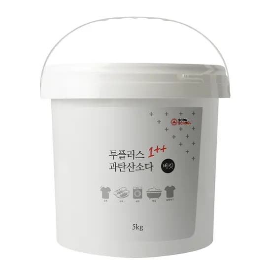 투플러스 과탄산소다 대용량 버킷 5kg 1개
