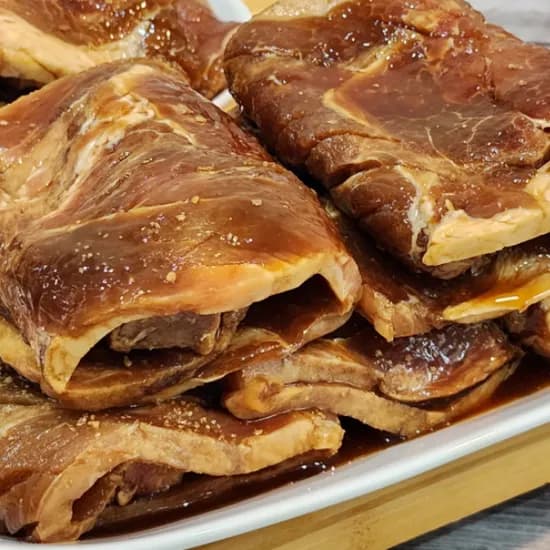 제주 흑돼지 왕갈비 4.8kg 1세트