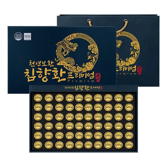 천년보환 침향환 프리미엄 + 쇼핑백, 225g, 1개
