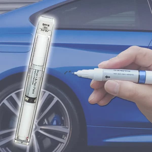 제일케미칼 현대 자동차 전용 카페인트 붓펜, 투명붓펜 마감제, 1개 12,500원