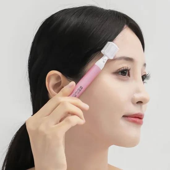 예스뷰티 전동 눈썹정리기 제모기 눈썹칼 핑크, 단일상품