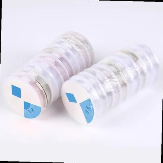 탄성 우레탄 줄, 투명, 0.8mm, 1개입