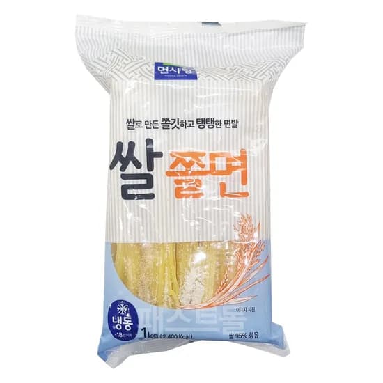 면사랑 쌀쫄면 1kg 1개