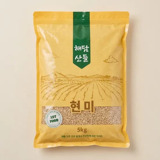 해담산들 현미 5kg