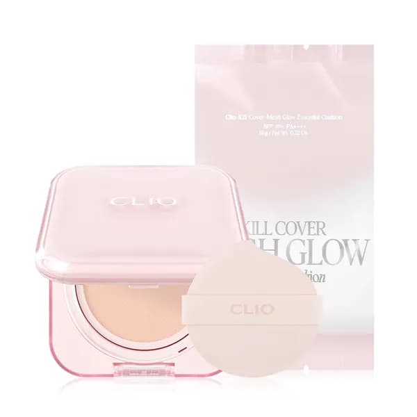 클리오 킬커버 메쉬 글로우 에센셜 쿠션 23N 진저 본품+리필 1개 22,700원