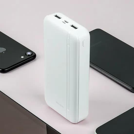 아이리버 2in1 대용량 보조배터리 20000mAh 휴대용 IPC-20, 1개