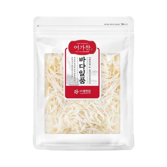 어가찬 바다일품 백진미채 500g 1개