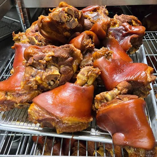 기가찬 앞다리 왕족발, 1.2kg, 1팩