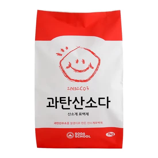 과탄산소다 산소계 표백제 특대용량 7kg 1개