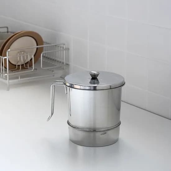 마켓비 UMSS 음식물쓰레기통, 1.8L, 19x15.5x18cm, 1개